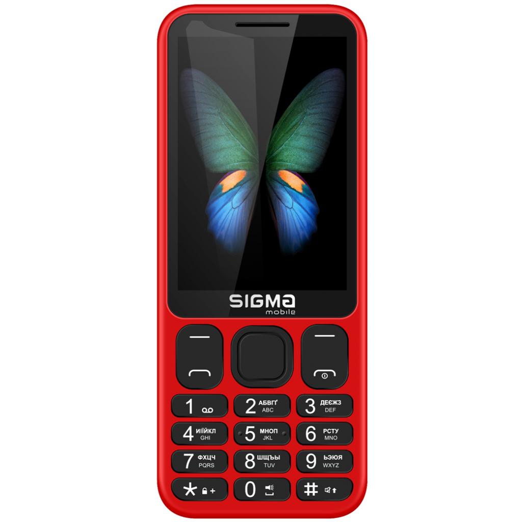 Мобільний телефон Sigma X-style 351 LIDER Red (4827798121948) - зображення 1