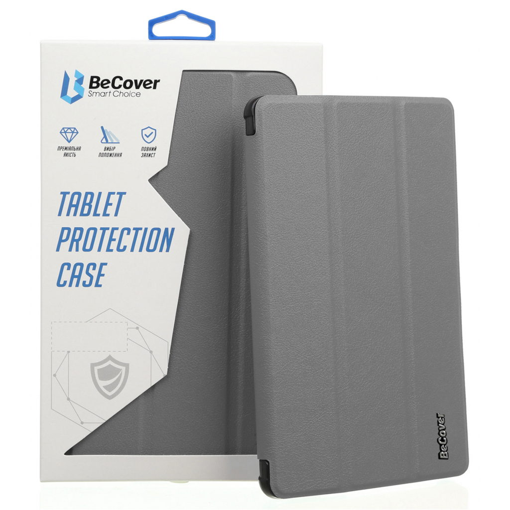 Чохол до планшета BeCover Soft Edge Pencil Apple iPad mini 6 2021 Gray (706806) - зображення 1