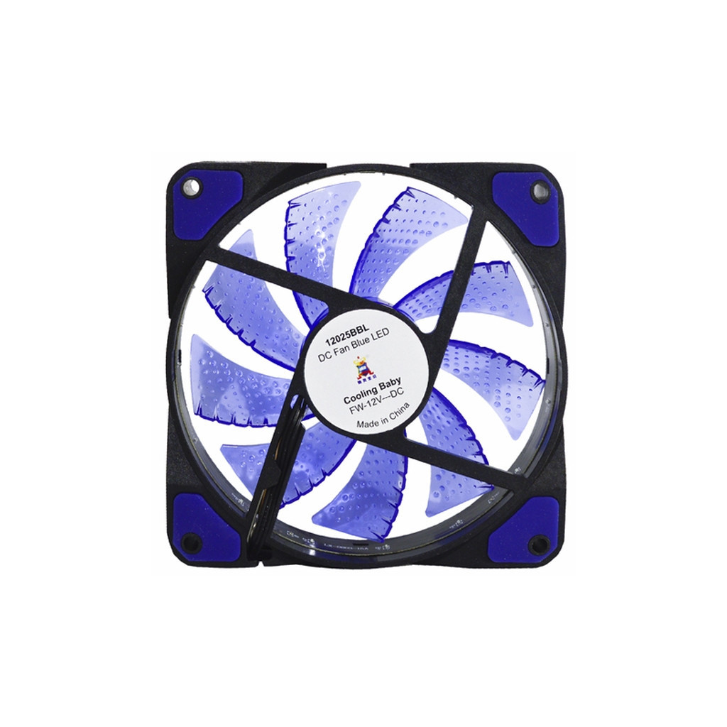 Кулер до корпусу Cooling Baby 12025BBL - зображення 1