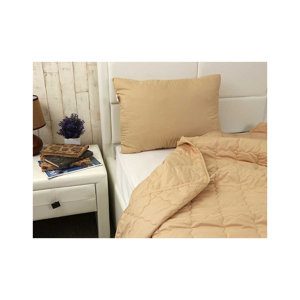 Подушка Руно силіконова бежева 50х70 см (310.52СЛУ_Бежевий) - зображення 3