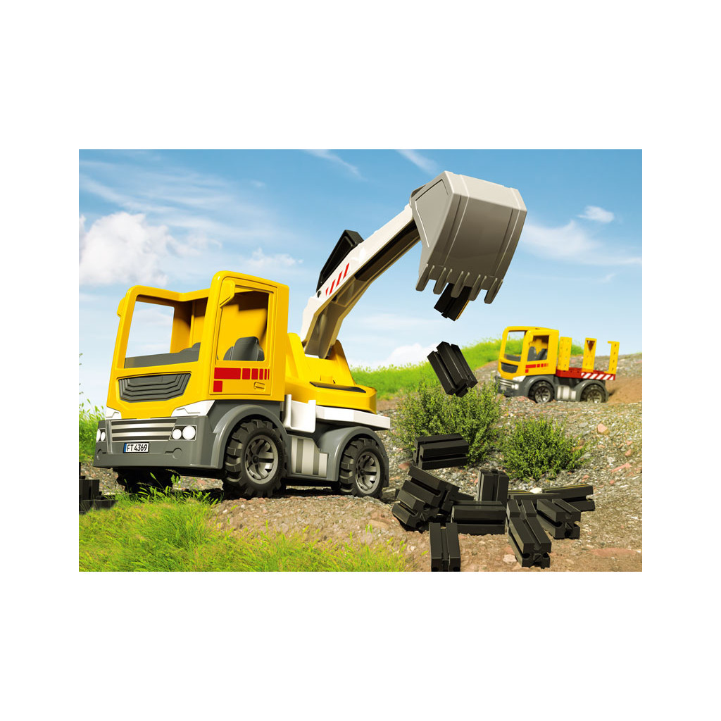 Конструктор Fischertechnik JUNIOR Easy Starter Вантажівки (FT-554194) - зображення 2