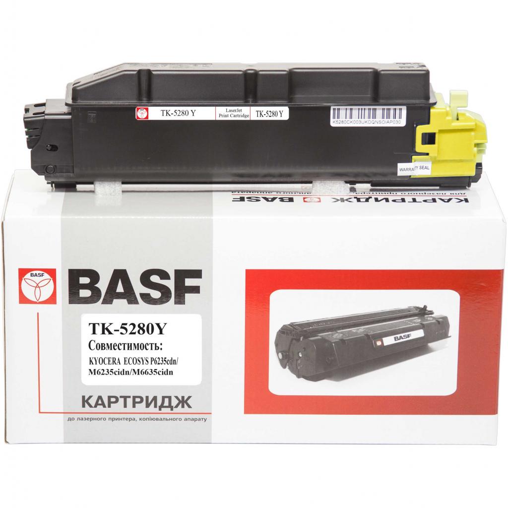 Тонер-картридж BASF Kyoсera TK-5280Y , 1T02TWANL0 (KT-TK5280Y) - зображення 1