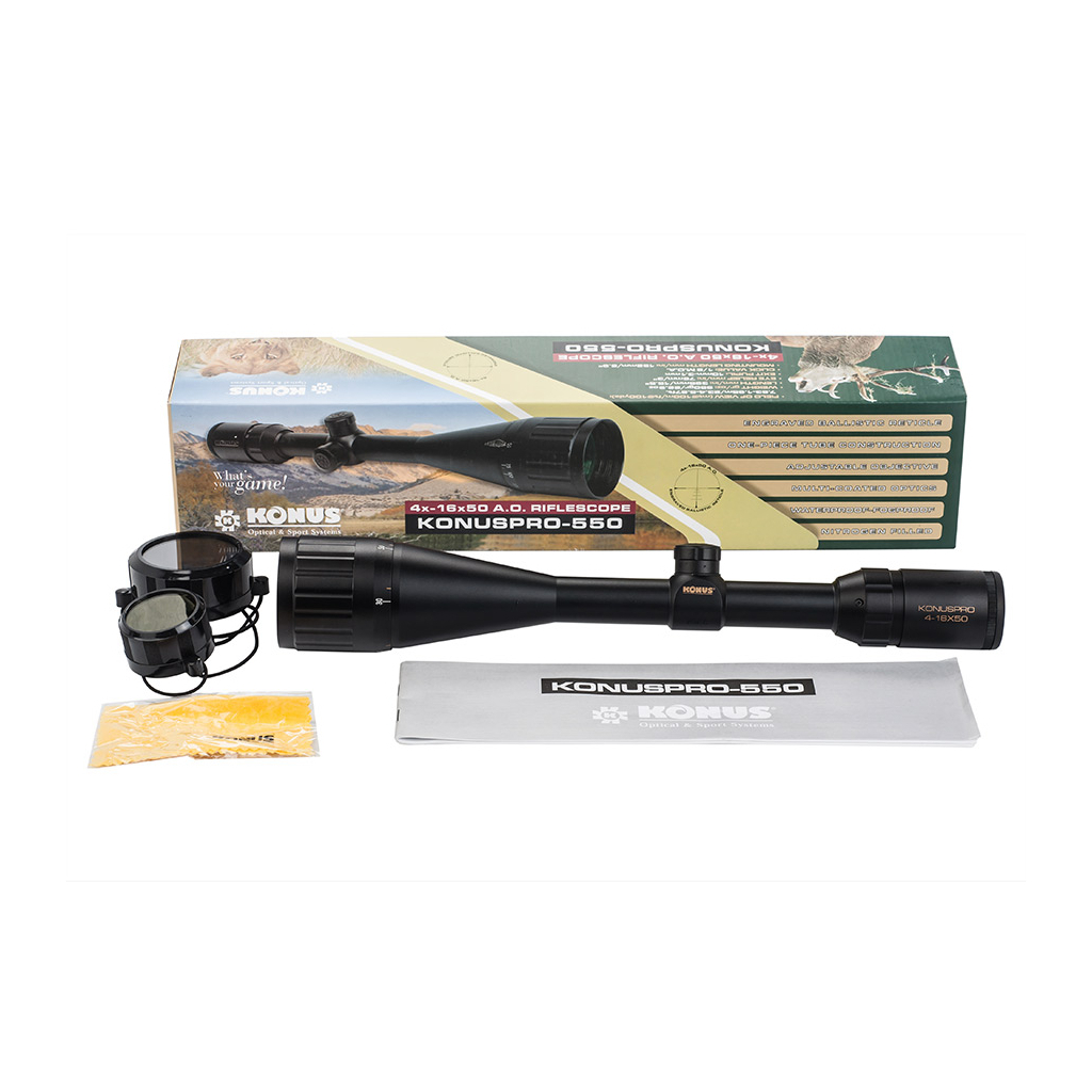 Оптичний приціл Konus KonusPro-550 4-16x50 550 AO (7277) - зображення 4