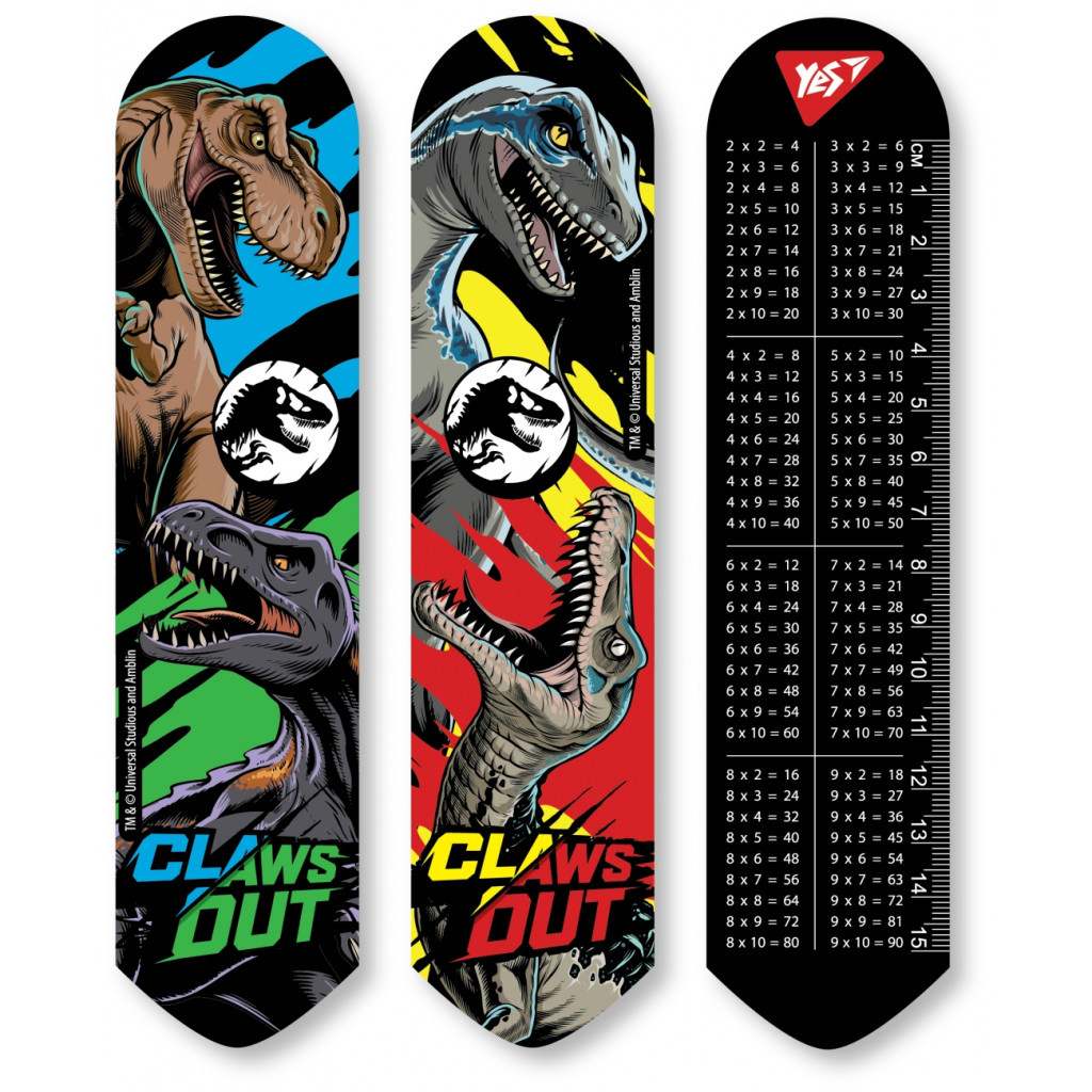 Закладки для книг Yes 2D Jurassic World (707723) - зображення 1