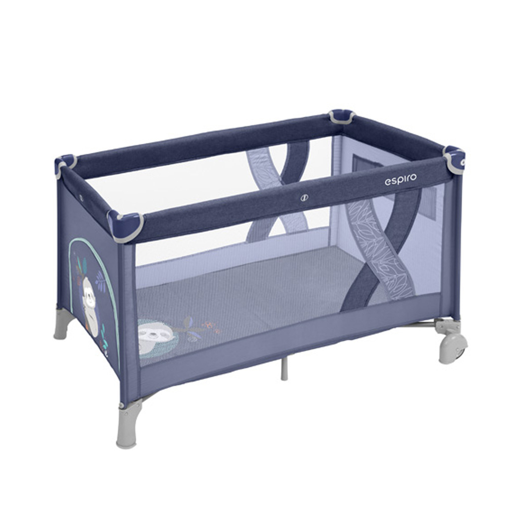 Дитячий манеж Espiro ліжечко Simple 2022 (03 Blue) (206276) - зображення 1