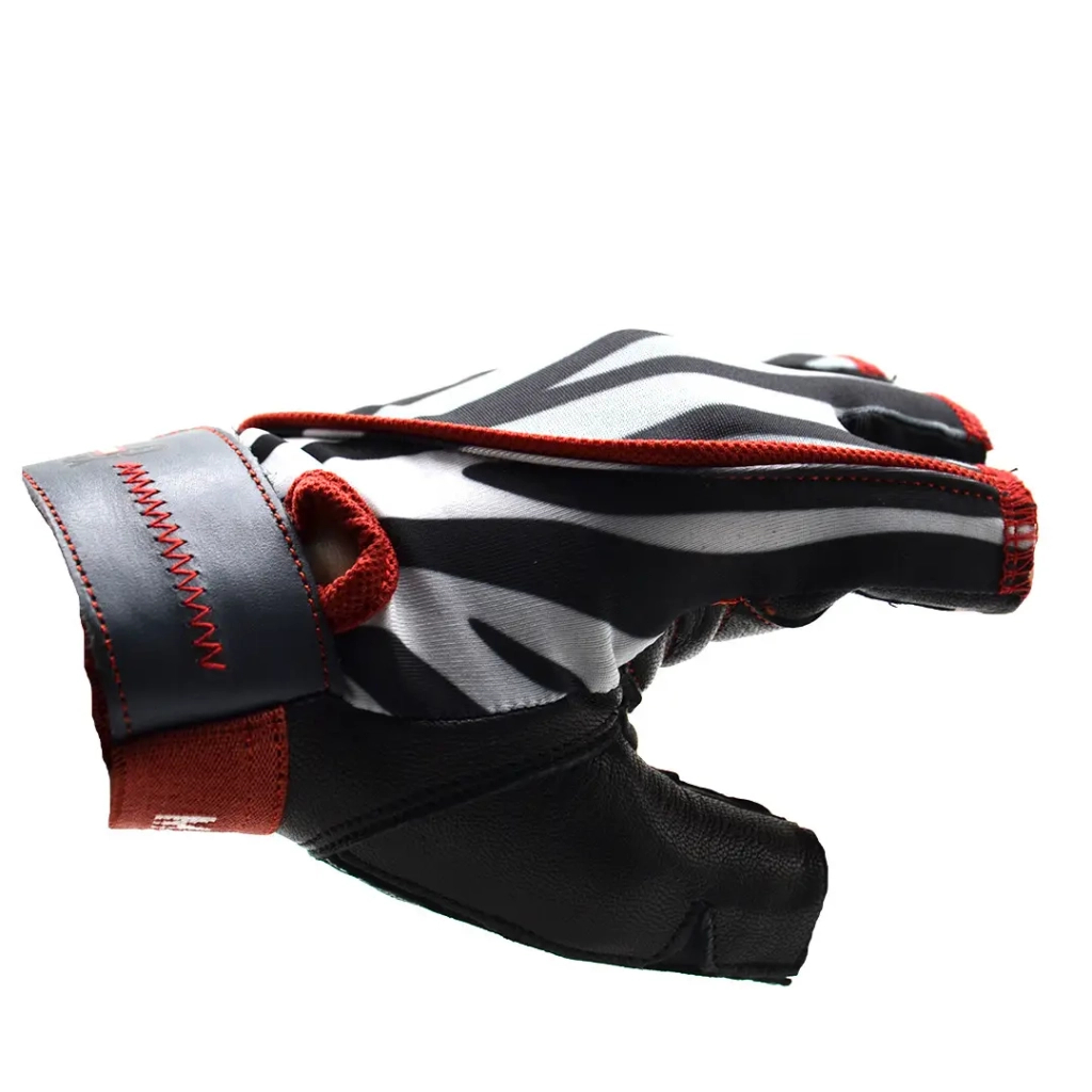 Рукавички для фітнесу MadMax MFG-911 Nine-eleven Zebra BW Zebra M (MFG-911-ZEB_M) - зображення 7
