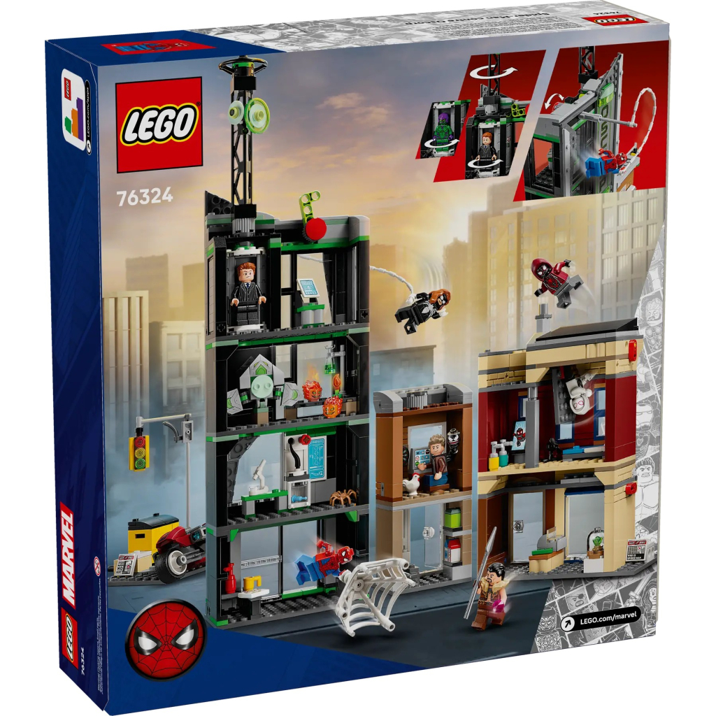 Конструктор LEGO Super Heroes Людина-павук проти Оскорпа (76324) - зображення 7
