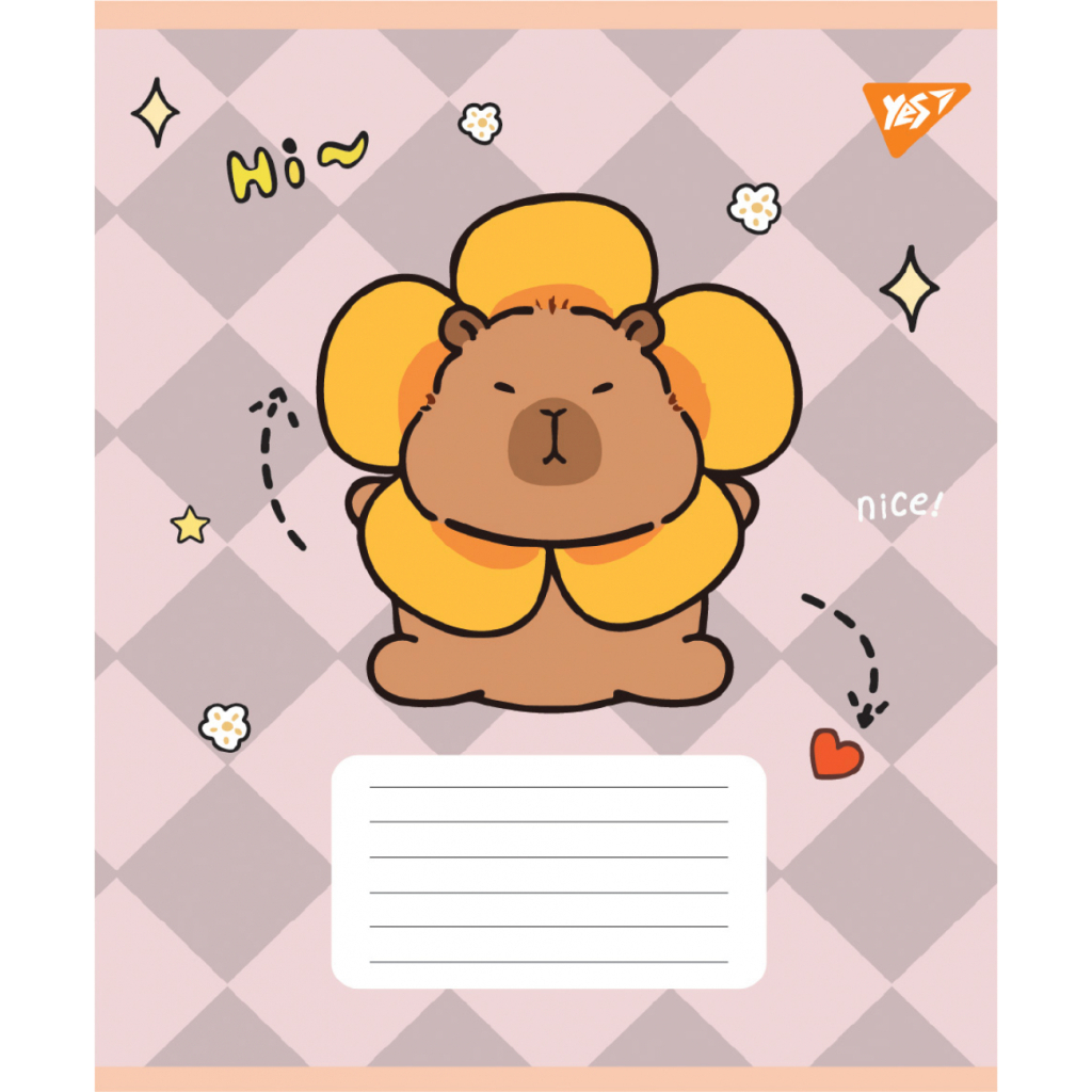 Зошит Yes Capy Tay А5 24 аркушів лінія (767804) - зображення 5