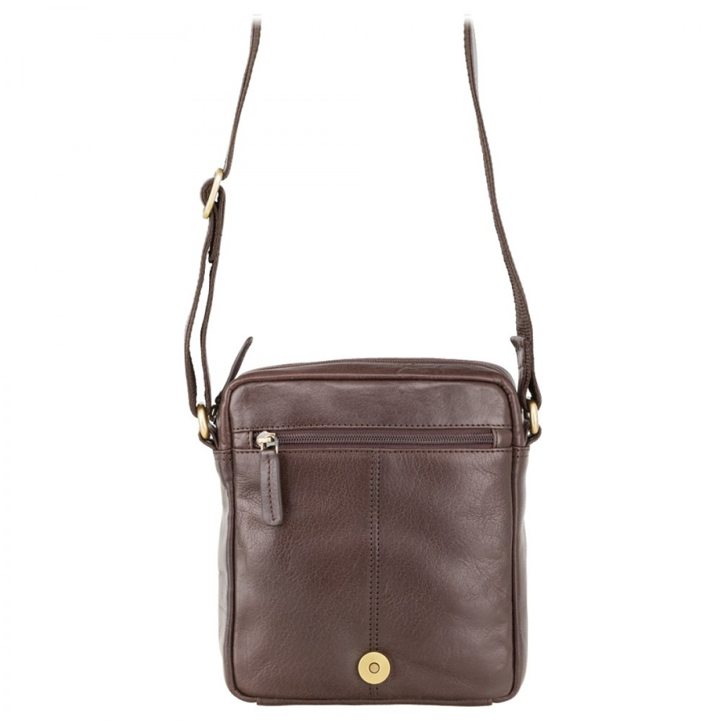 Сумка Visconti S7 Messenger Bag A5 Brown (S7 BRN) - зображення 4