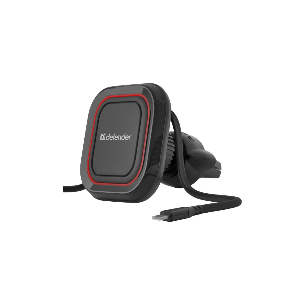 Універсальний автотримач Defender CH-129 червоний, магніт, на решітку вентиляції (29130) - изображение 5