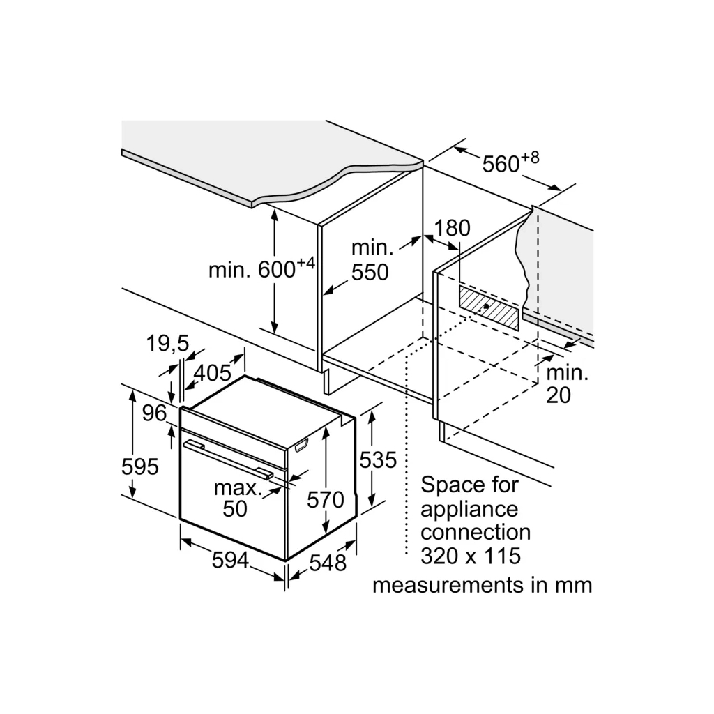 Духова шафа Bosch HJG852YS0 - зображення 3