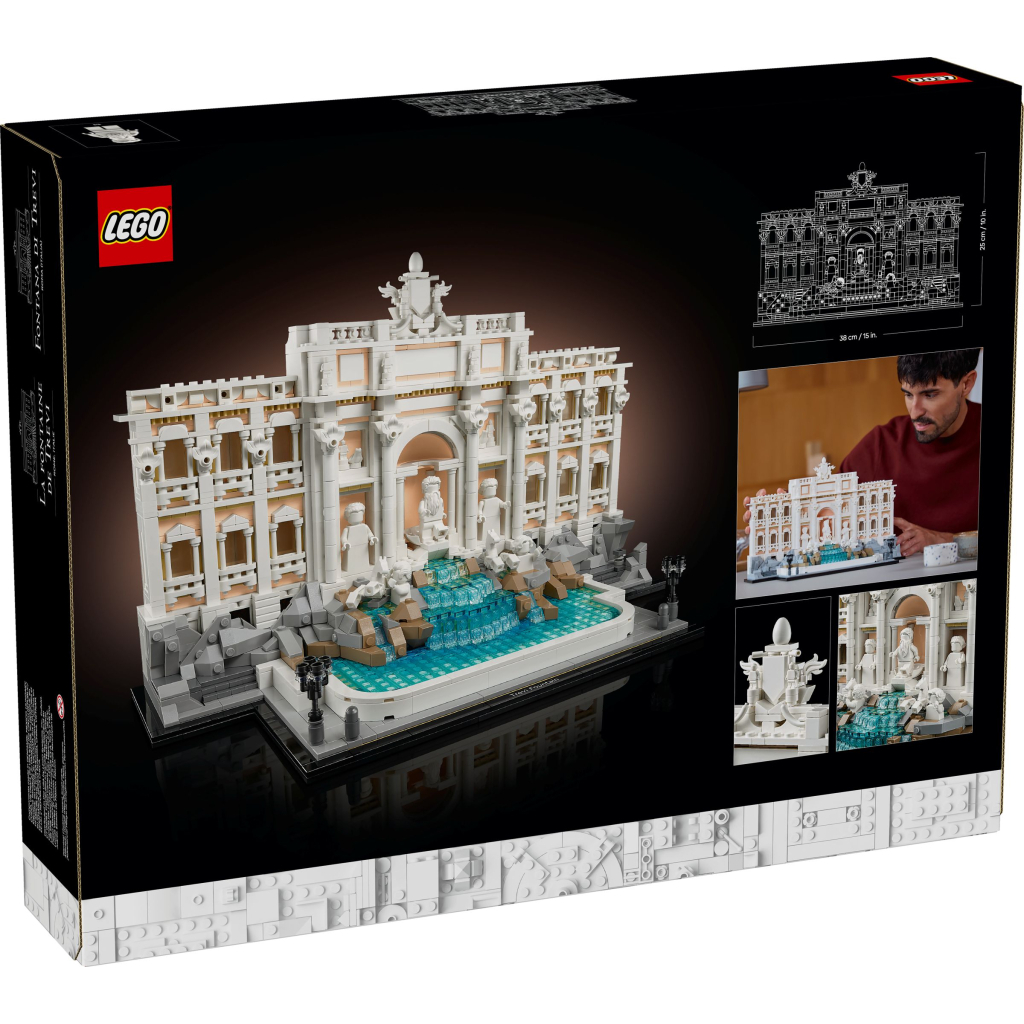 Конструктор LEGO Architecture Фонтан Треві (21062) - зображення 9