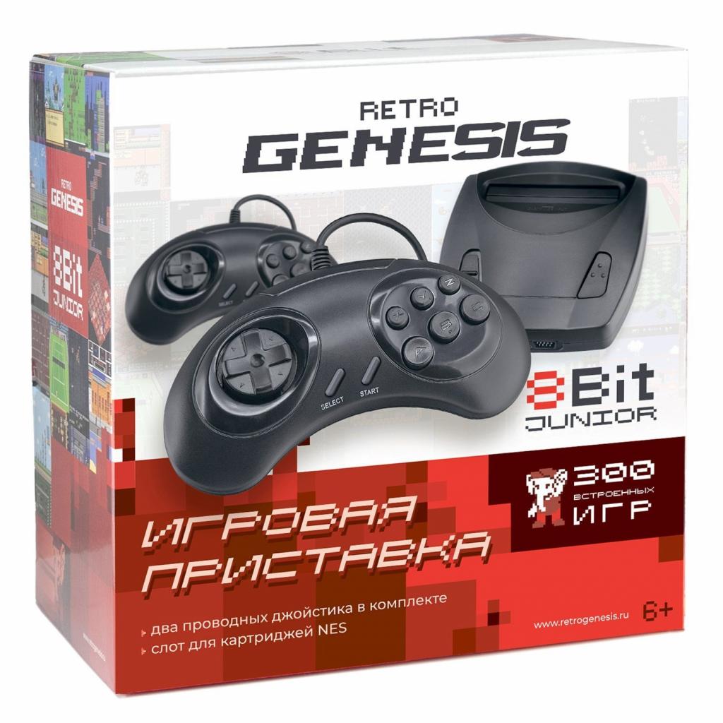 Ігрова консоль Retro Genesis 8 Bit Junior (300 ігор, 2 дротових джой (ConSkDn84) - зображення 1