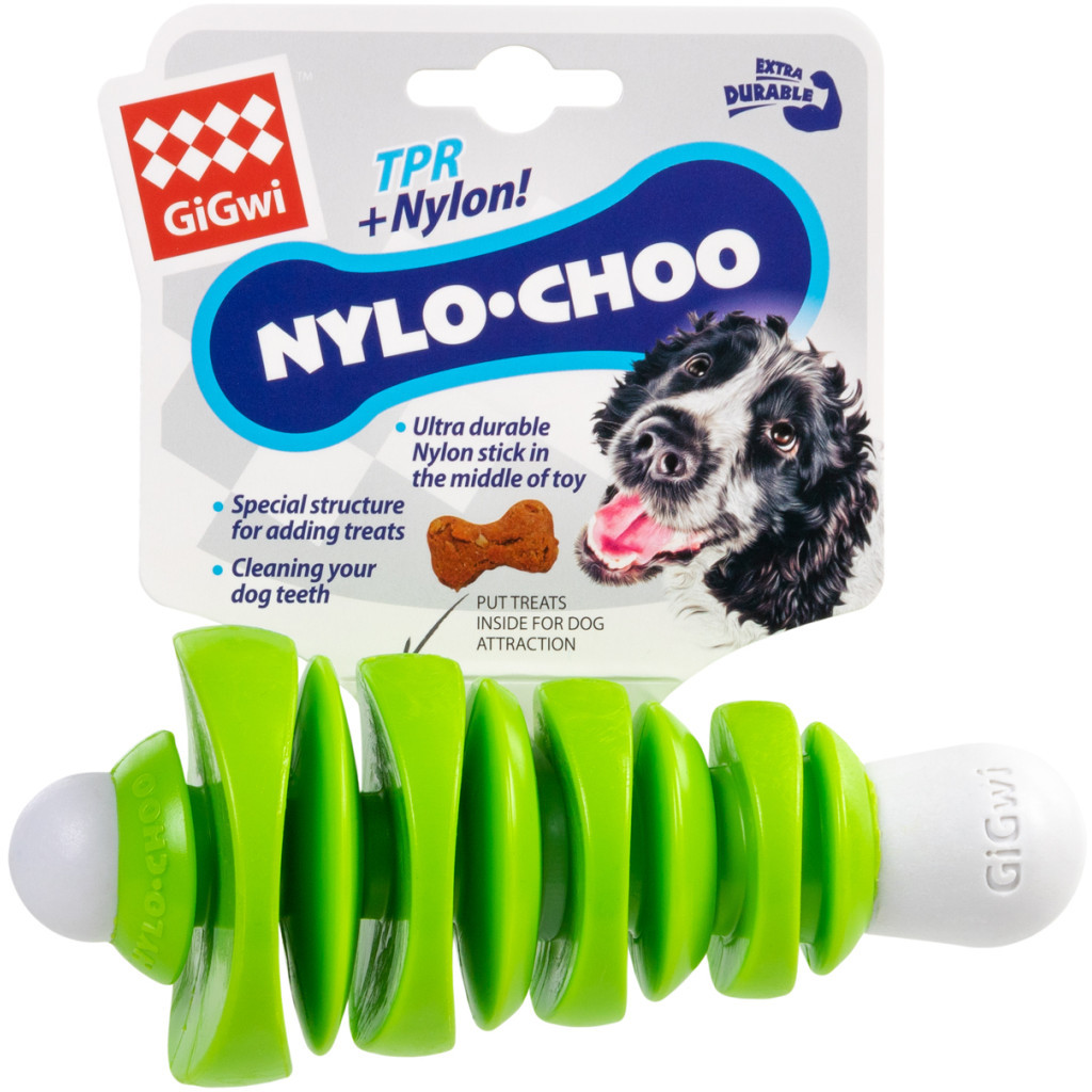 Іграшка для собак GiGwi Nylo-choo Кістка стікбон 15 см (2307) - зображення 2