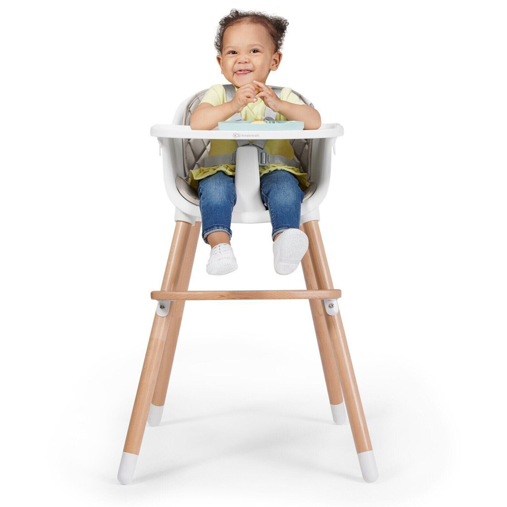 Стілець для годування Kinderkraft Sienna Gray (5902533915125) - изображение 12