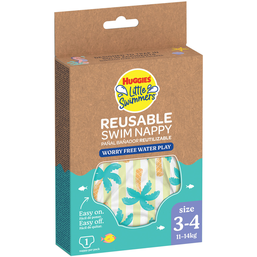 Підгузки Huggies Little Swimmers Розмір 3-4 багаторазові для плавання 1 шт (5029053583051) - зображення 2