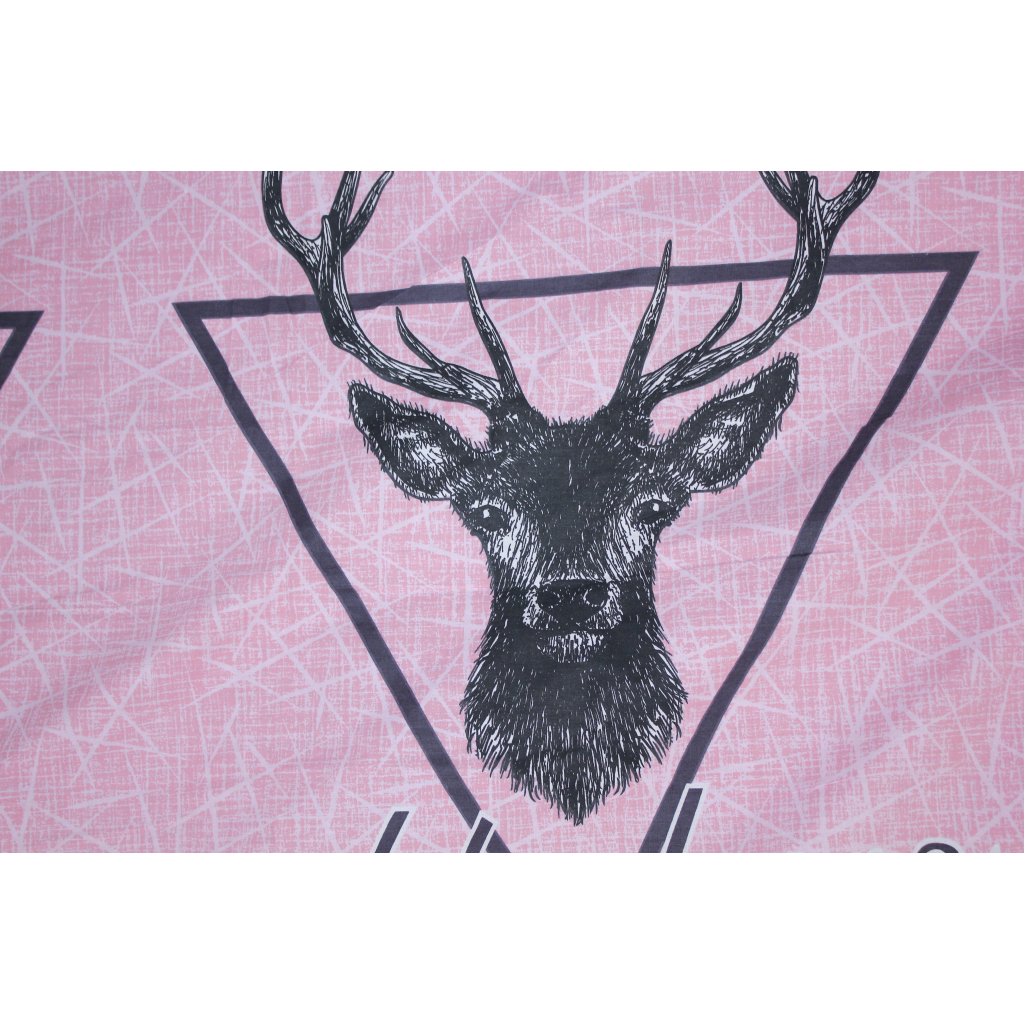 Постільна білизна MirSon Бязь Ranforce Elite 17-0516 Noble deers pink King Size (2200004706894) - зображення 5