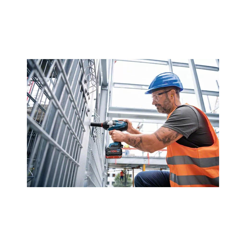 Гайковерт Bosch GDS18V-1000, 18В, 1750об/хв, 1000Нм (без АКБ та ЗП) (0.601.9J8.300) - изображение 3