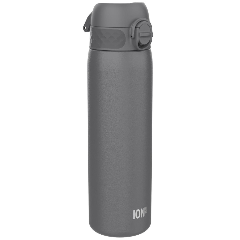 Пляшка для води ION8 OneTouch Stainless Steel 600 мл Grey (I8SS600GRY) - зображення 1