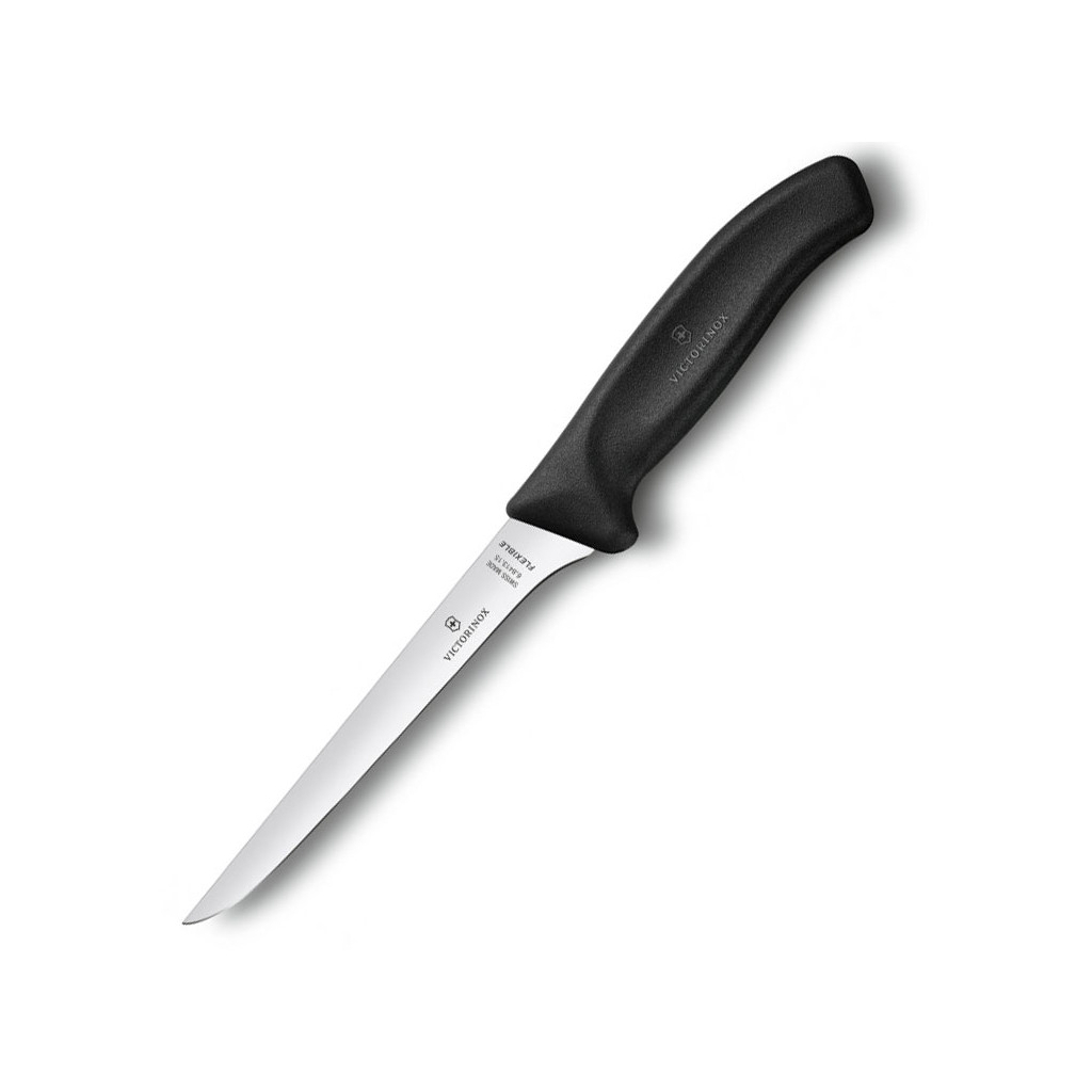 Кухонний ніж Victorinox Swiss Classic Boning Flex 15см Black (6.8413.15G) - зображення 2