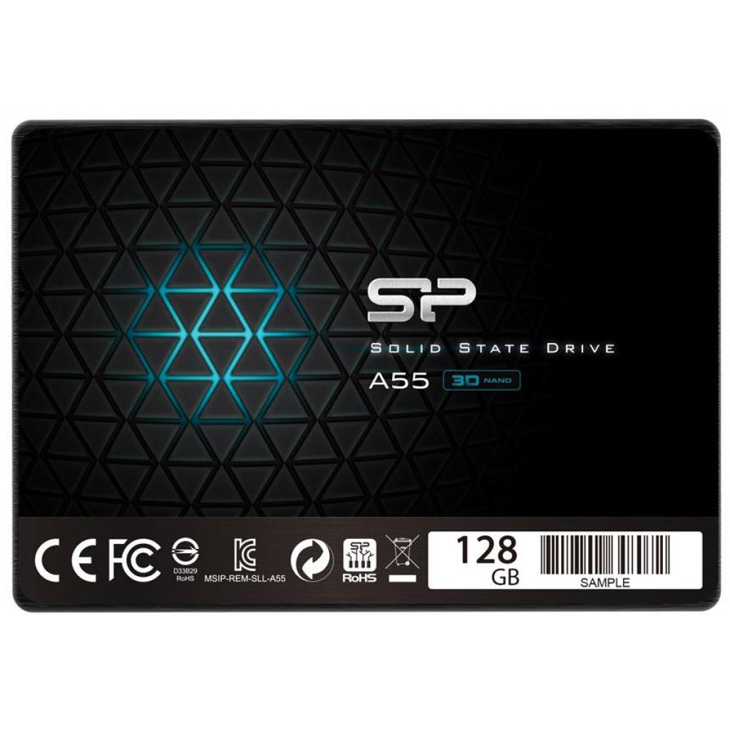 Накопичувач SSD 2.5" 128GB Silicon Power (SP128GBSS3A55S25) - зображення 1