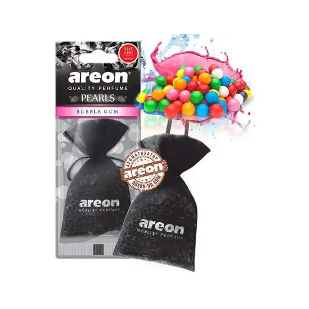 Ароматизатор для автомобіля Areon Pearls Black Bubble (77224) - зображення 2