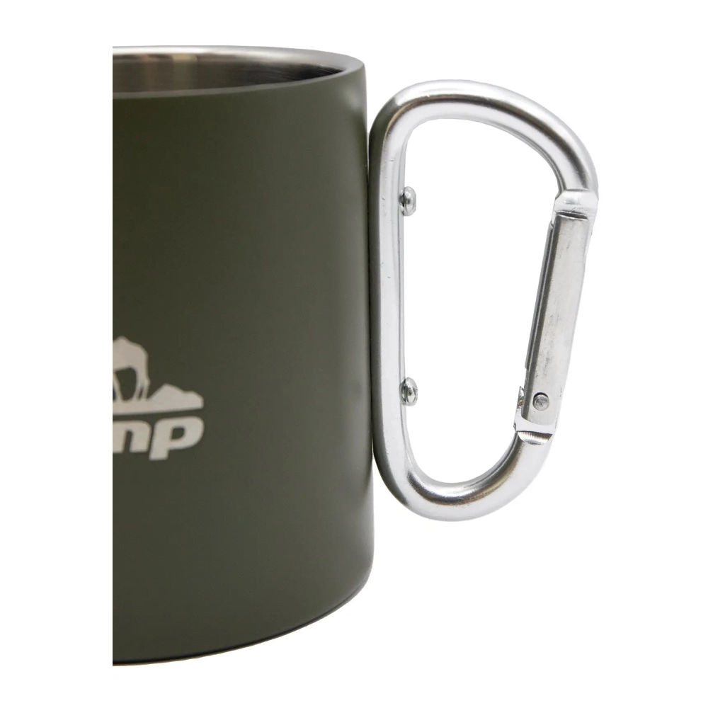 Чашка туристична Tramp 350 мл з карабіном Olive (UTRC-122-olive) - зображення 2