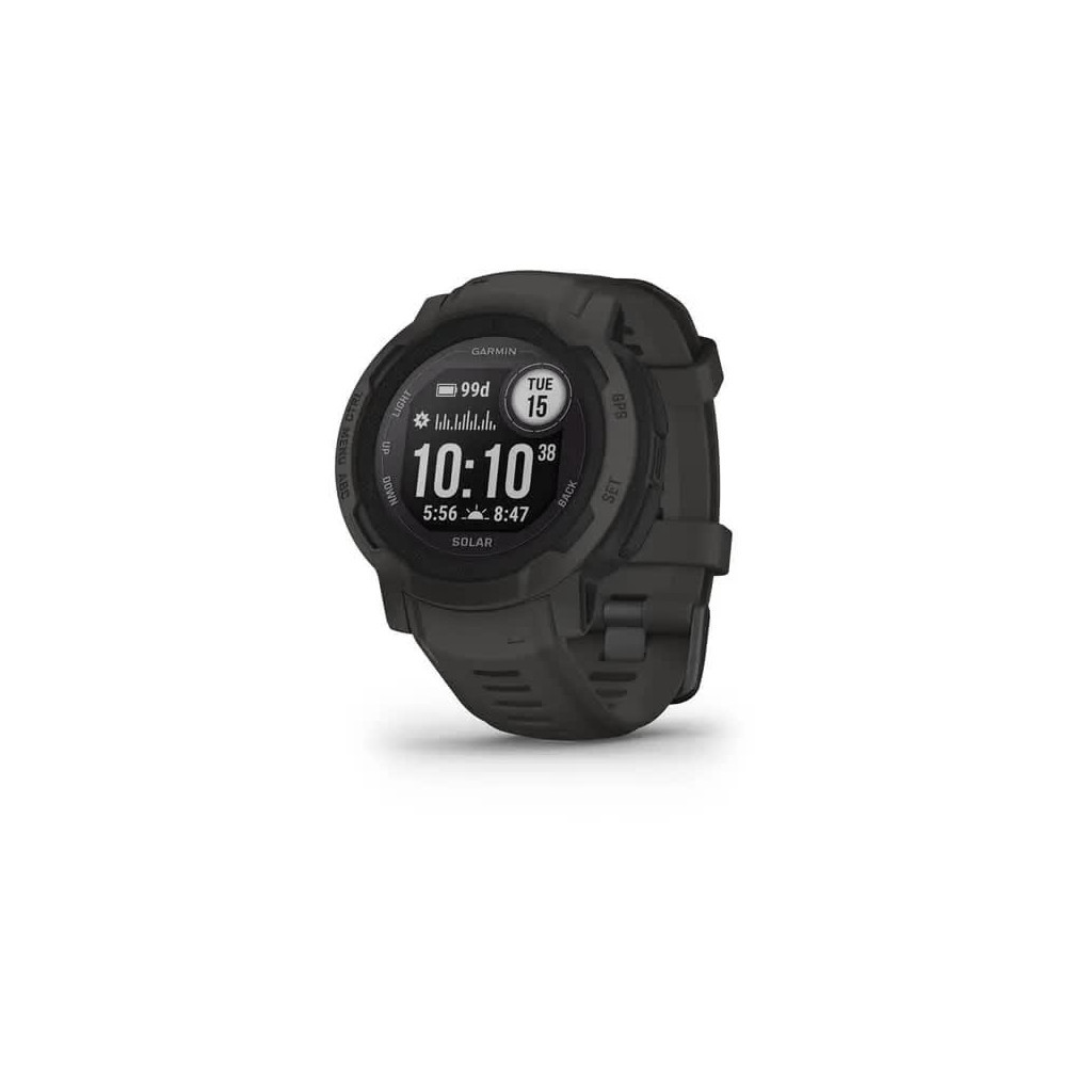 Смарт-годинник Garmin Instinct 2, Solar, Graphite, GPS (010-02627-00) - изображение 1