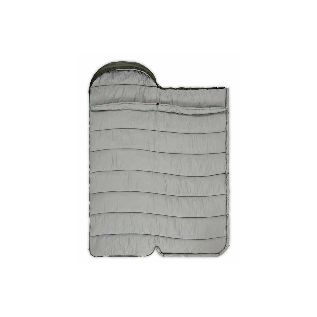 Спальний мішок Naturehike U350 NH20MSD07 Hollow Cotton Right Brown (6927595767221-R) - зображення 2