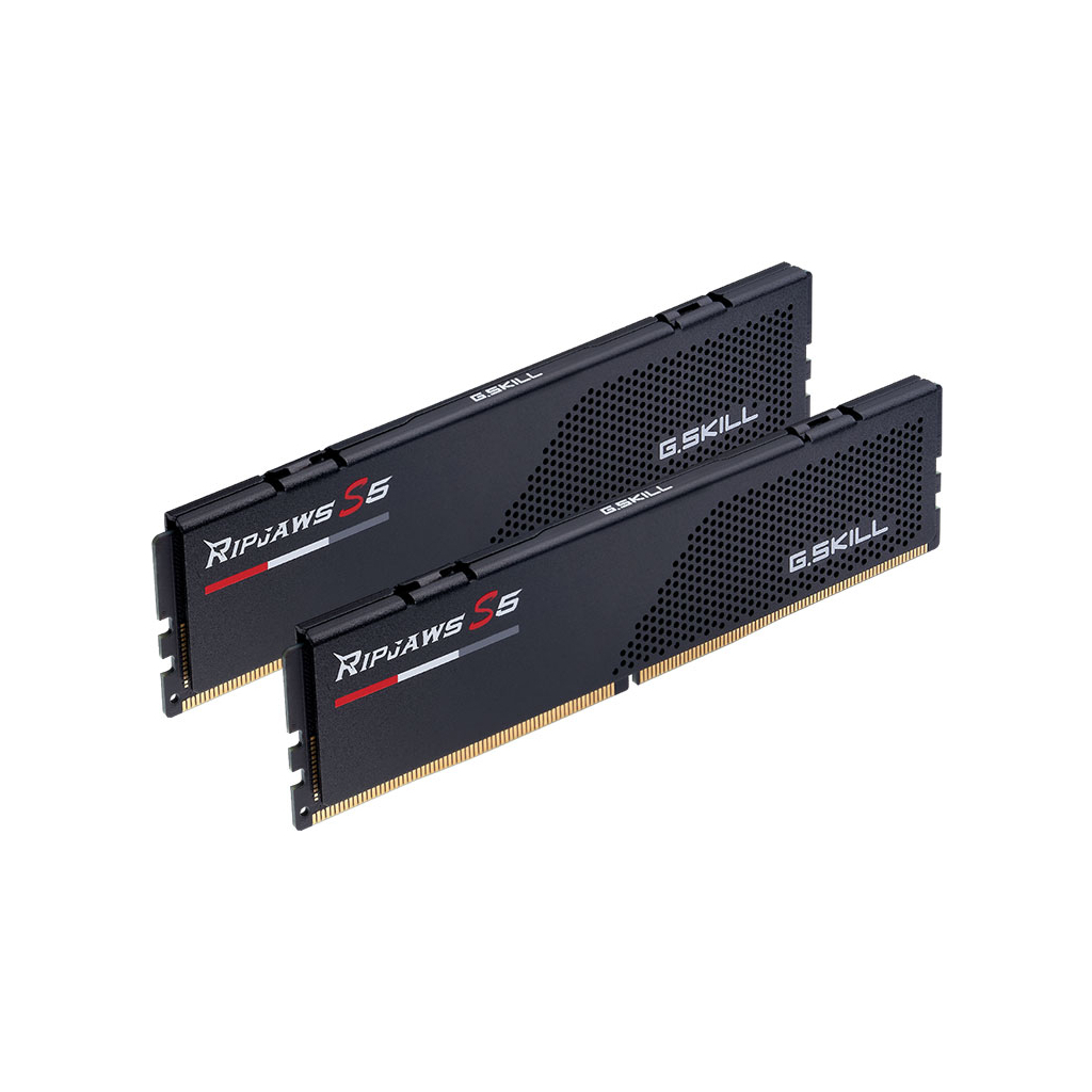 Модуль пам'яті для комп'ютера DDR5 32GB (2x16GB) 6400 MHz Ripjaws S5 Black G.Skill (F5-6400J3239G16GX2-RS5K) - зображення 2