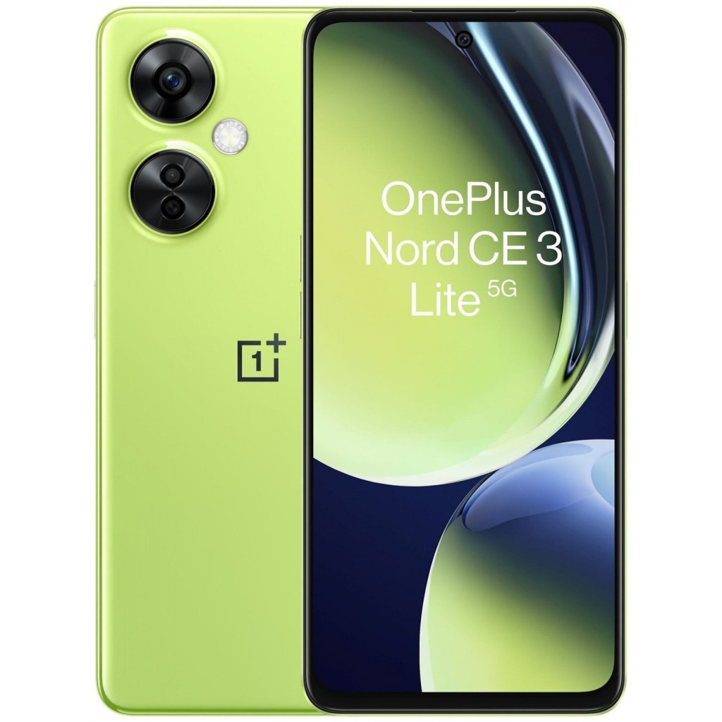 Мобільний телефон OnePlus Nord CE 3 Lite 5G 8/128GB Pastel Lime - зображення 1