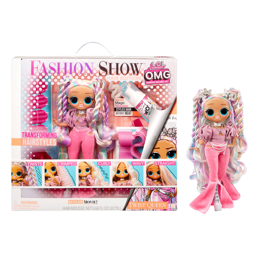 Лялька L.O.L. Surprise! серії O.M.G. Fashion show – Модна зачіска Королеви Твіст (584292) - зображення 1