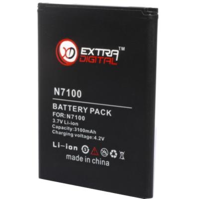 Акумуляторна батарея Extradigital Samsung GT-N7100 Galaxy Note 2 (3100 mAh) (BMS6317) - зображення 2