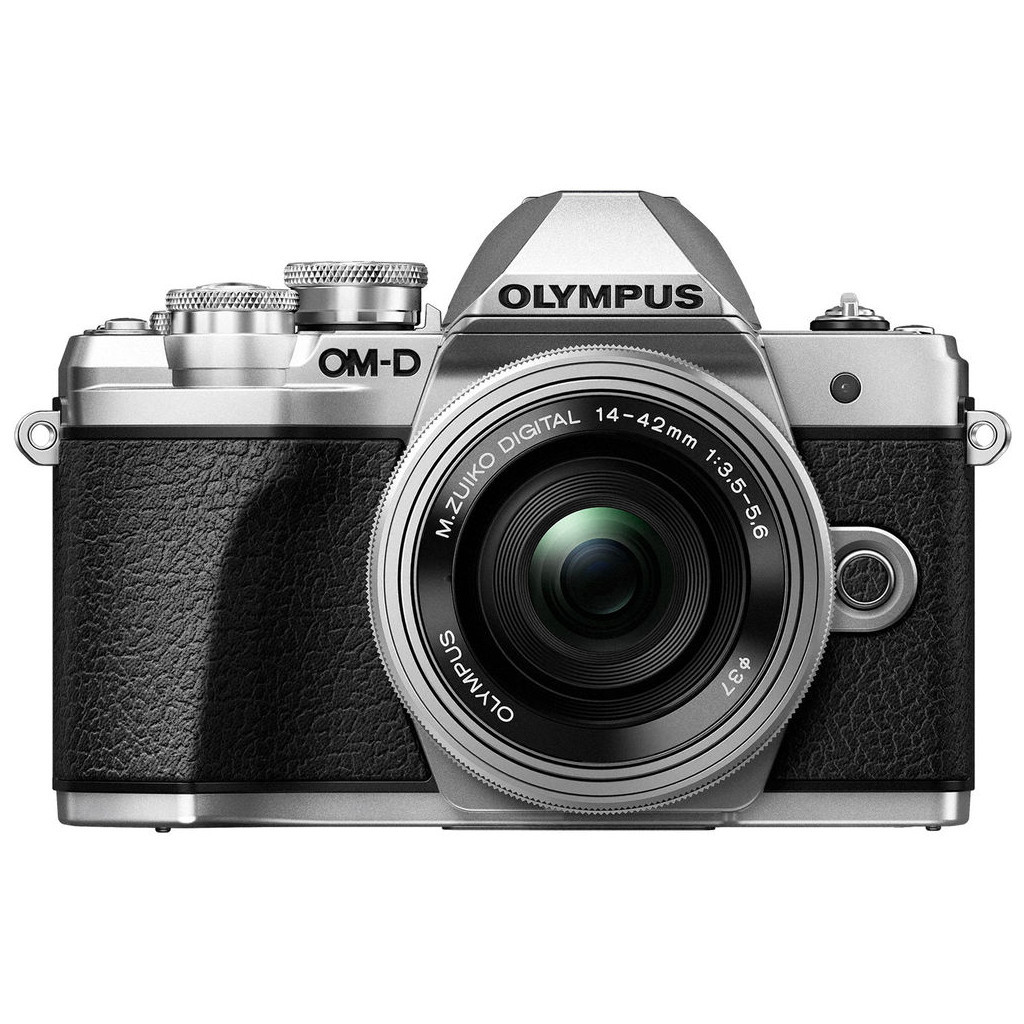 Цифровий фотоапарат Olympus E-M10 mark III Pancake Double Zoom 14-42 + 40-150 Kit S/S/B (V207074SE000) - зображення 2
