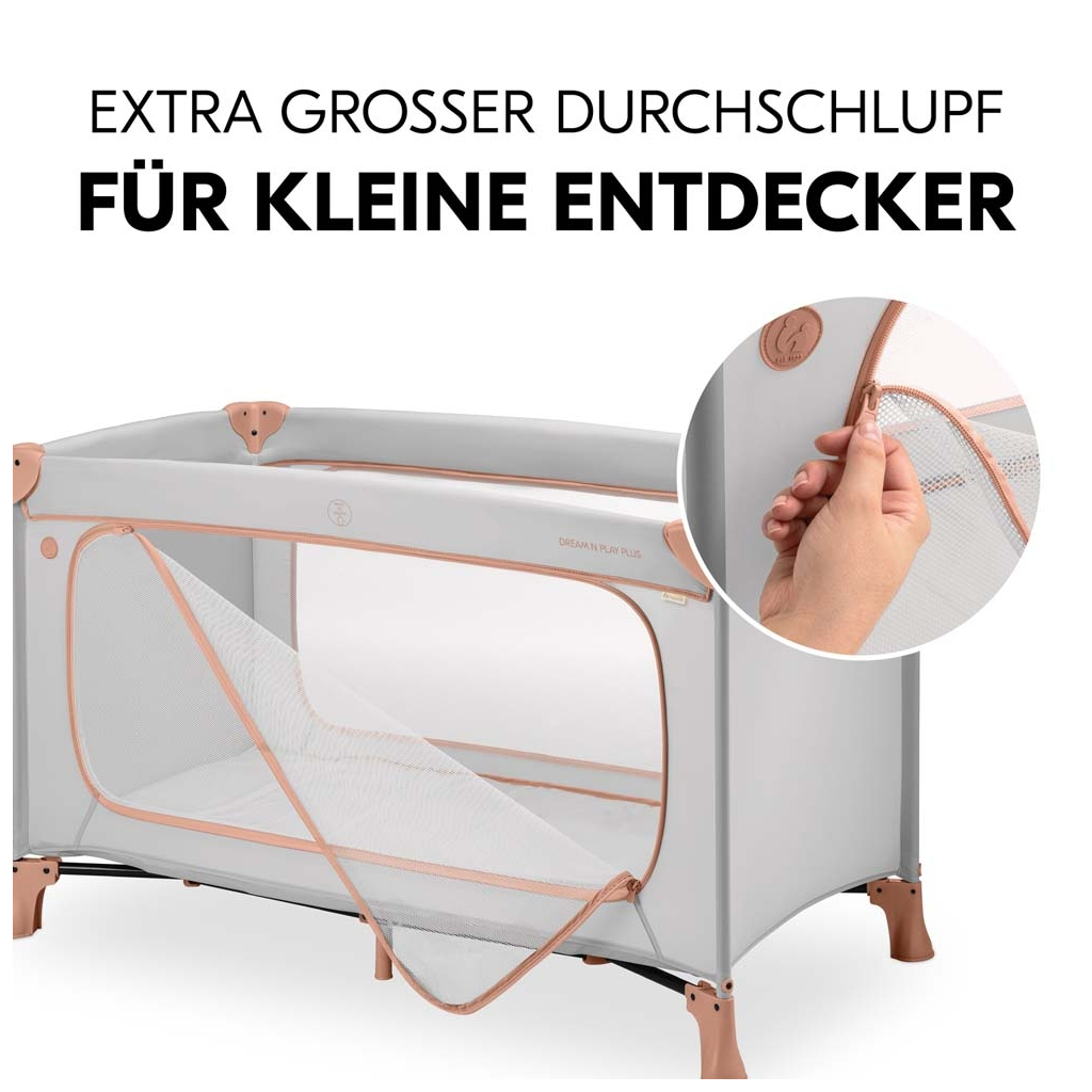 Дитячий манеж Hauck Dream N Play Plus Dusty Cork (60100-6) - зображення 2
