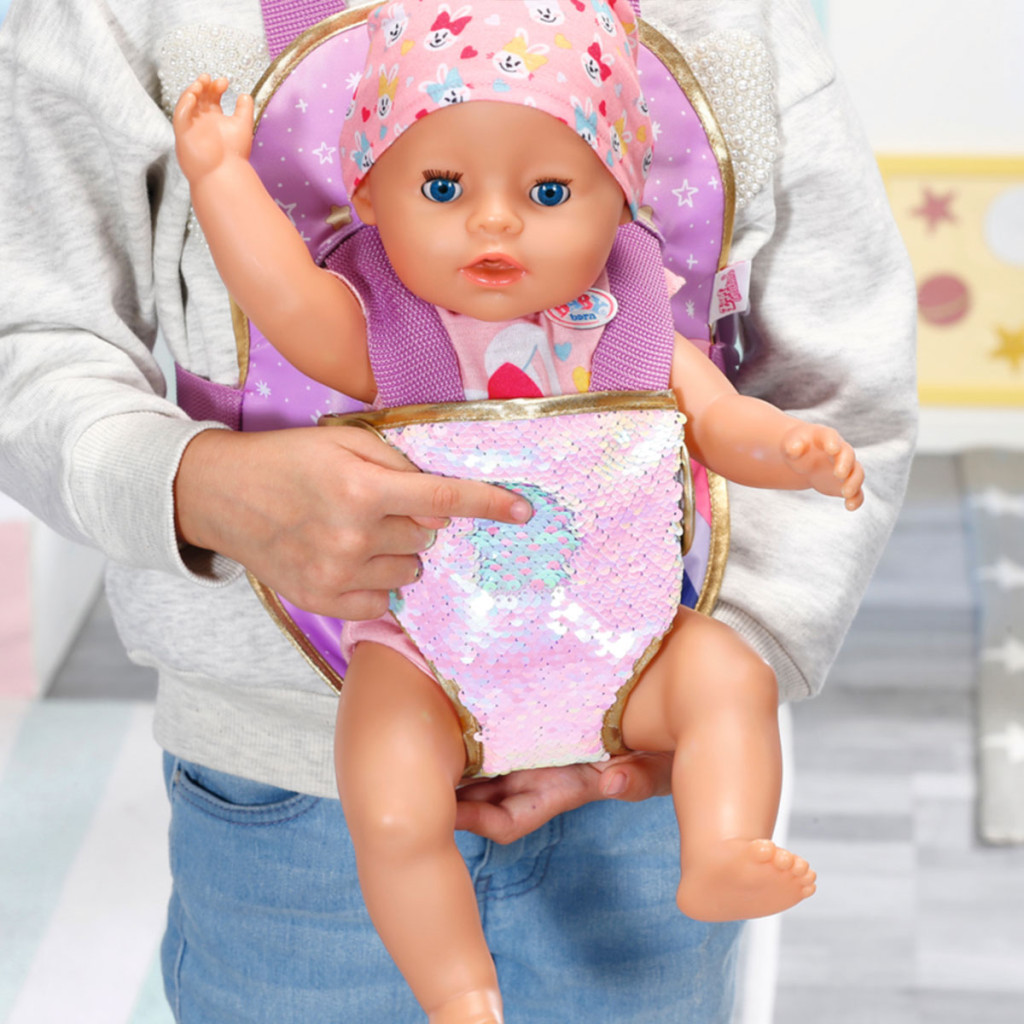 Аксесуар до ляльки Zapf Рюкзак-кенгуру Baby Born День Народження - Прогулянка (831113) - изображение 8