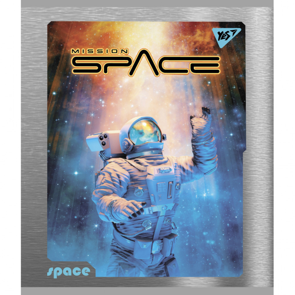 Зошит Yes А5 Space 96 аркушів лінія (766907) - зображення 4