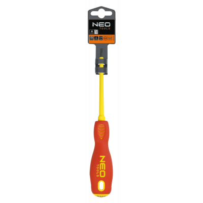 Викрутка Neo Tools шліцева 3.0 x 100 мм, (1000 В), CrMo (04-052) - зображення 2