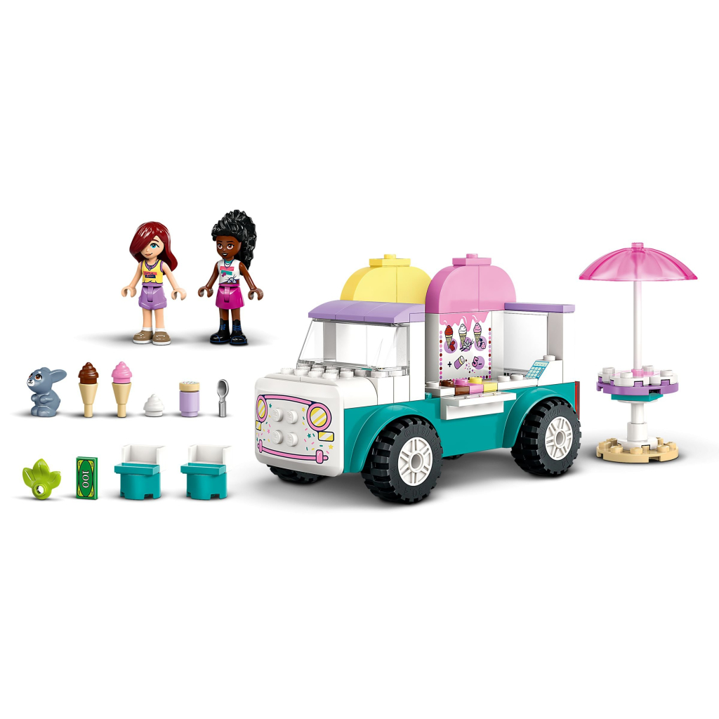 Конструктор LEGO Friends Хартлейк-Сіті. Фургон із морозивом (42644) - изображение 3