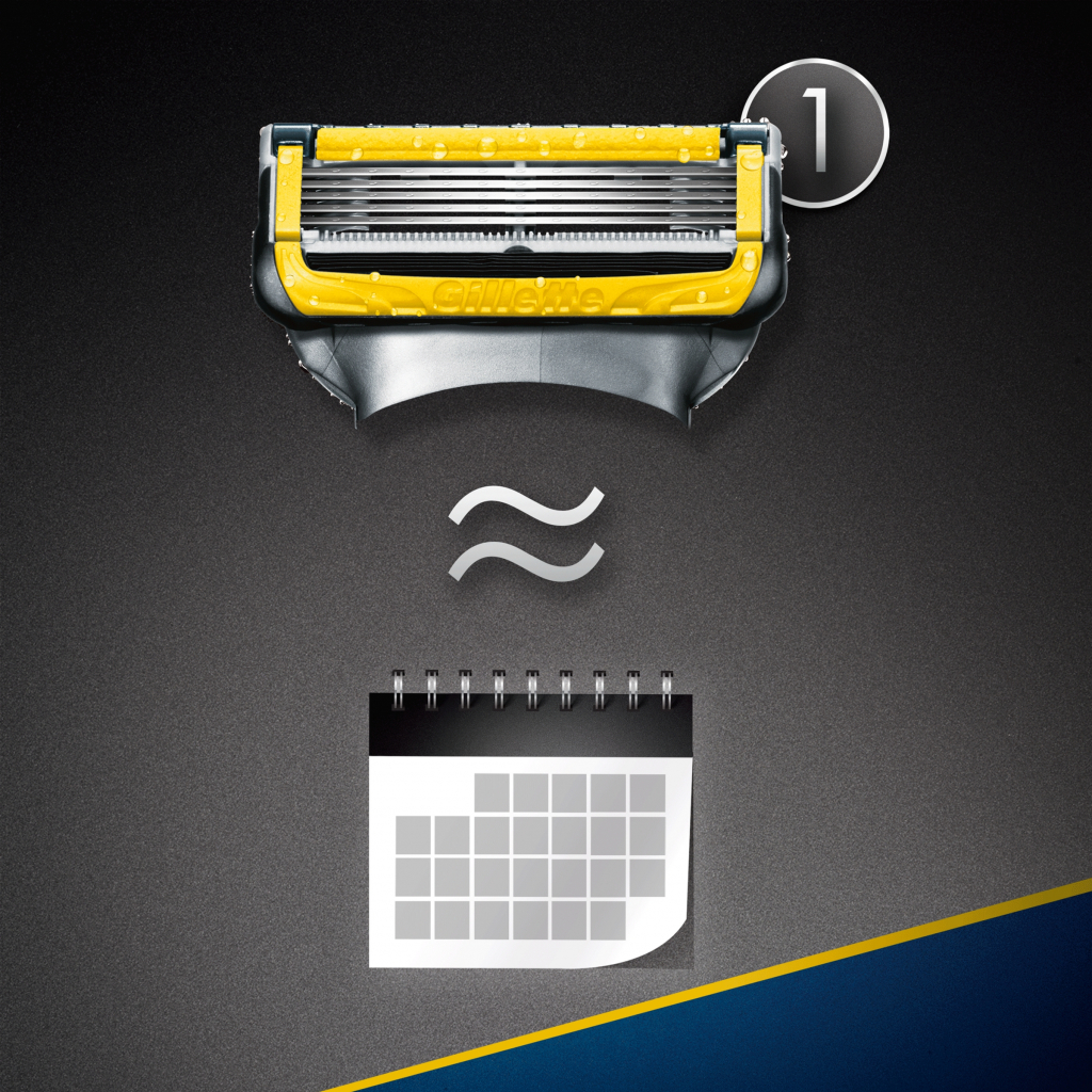 Змінні касети Gillette Fusion ProShield 4 шт (7702018412488) - изображение 9