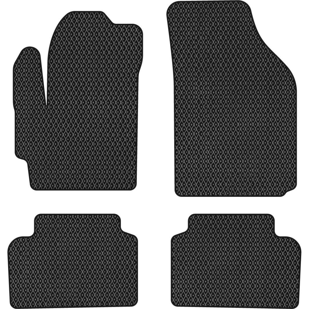 Килимок в салон EVAtech Chevrolet Spark 2005-2009 2 покоління Htb (CT3424PV4RBB) - зображення 1