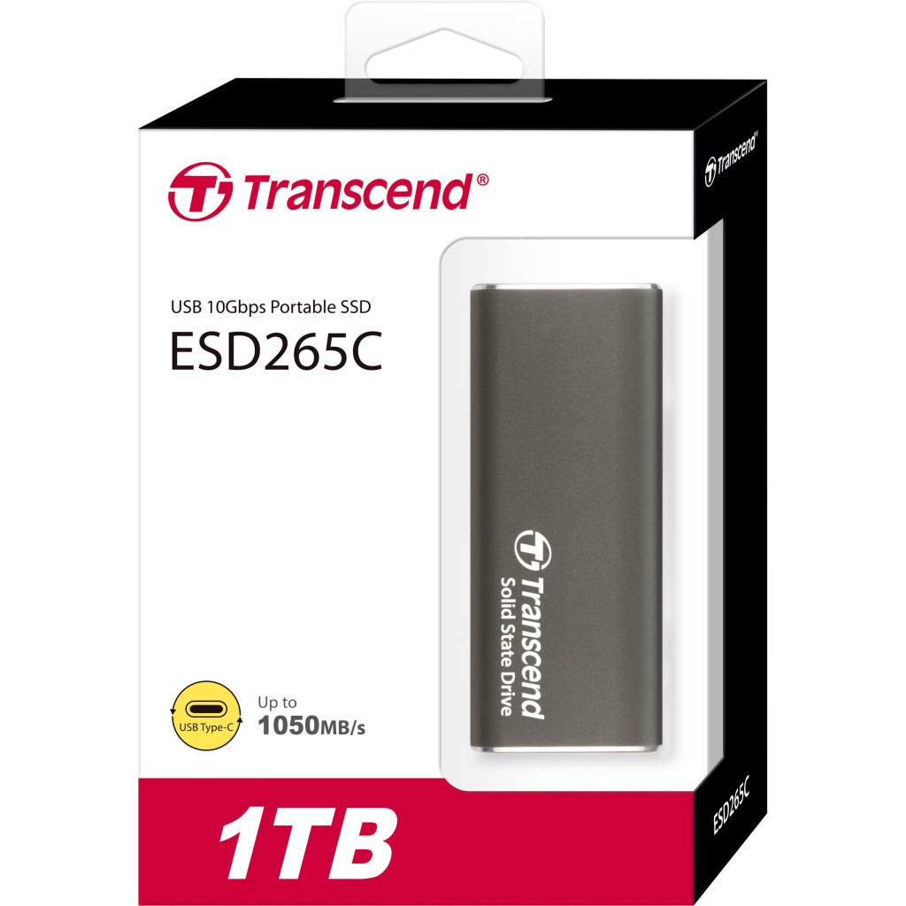 Накопичувач SSD USB-C 1TB Transcend (TS1TESD265C) - зображення 4