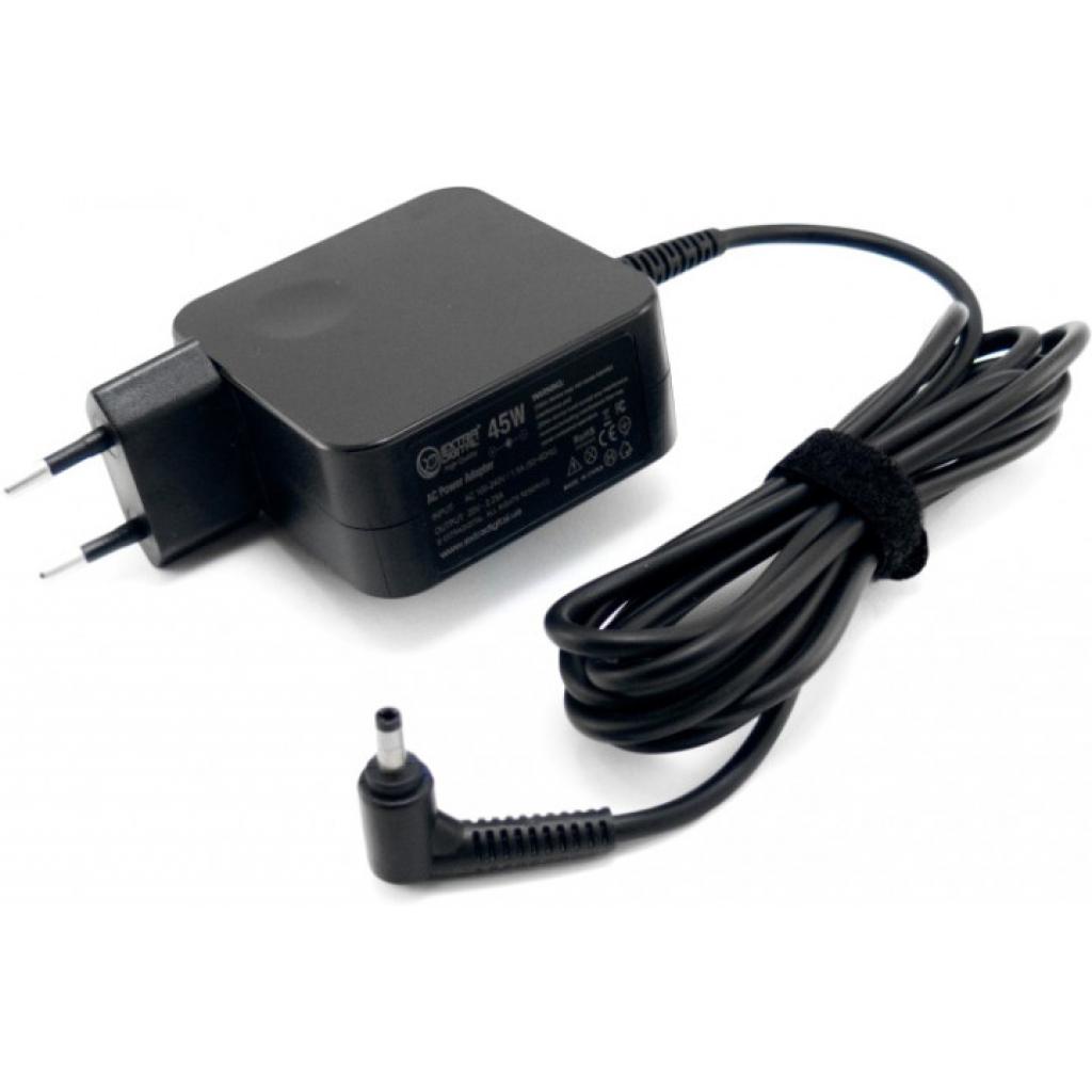 Блок живлення до ноутбуку Extradigital Lenovo 20V, 2.25A, 45W (4.0x1.7) High Quality (PSL3865) - зображення 1