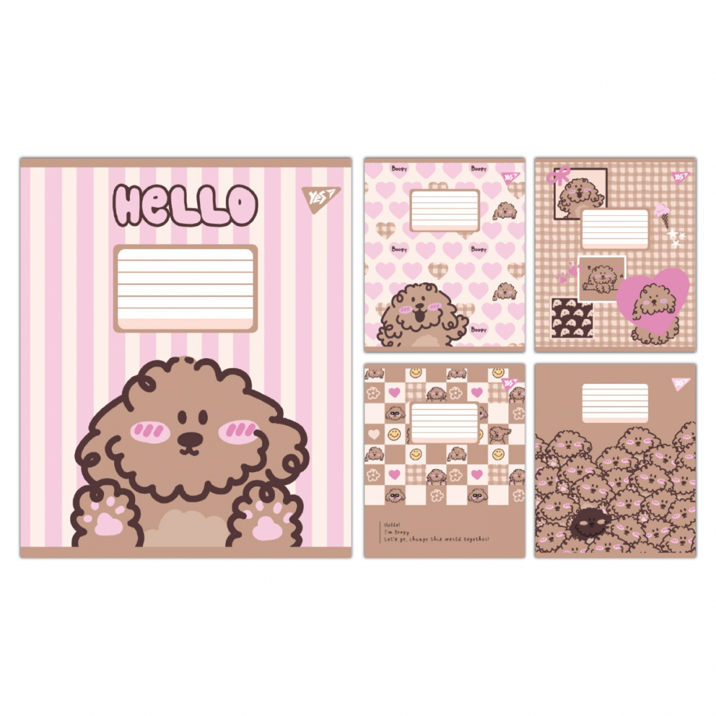 Зошит Yes Hello Puppy А5 24 аркушів лінія (767811) - зображення 1