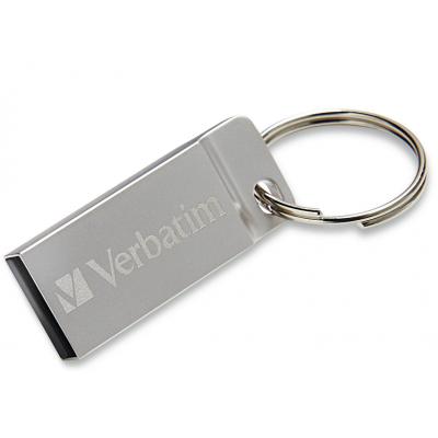 USB флеш накопичувач Verbatim 16GB Metal Executive Silver USB 2.0 (98748) - зображення 3
