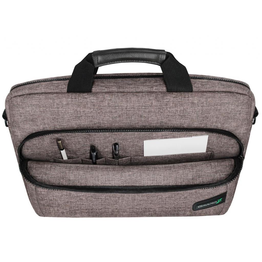 Сумка для ноутбука Grand-X 15.6'' SB-139 Brown (SB-139B) - зображення 3