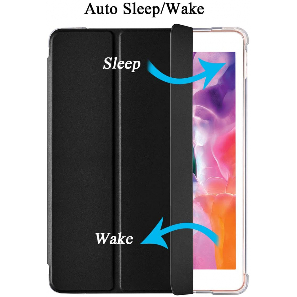 Чохол до планшета BeCover Tri Fold Soft TPU Apple iPad 10.2 2019/2020/2021 Black (706733) - зображення 4