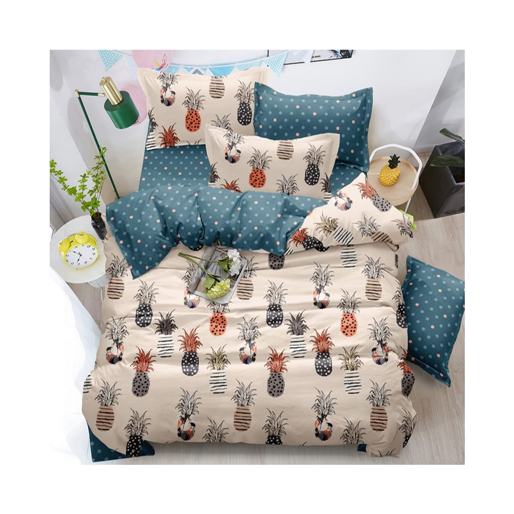 Простирадло MirSon Сатин Premium 22-1177 Thames 150x220 см (2200002124355) - зображення 1