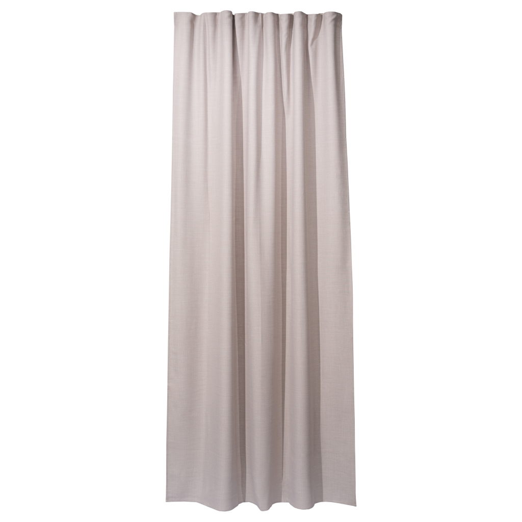 Штора Ardesto рогожка 100% поліестер, 150х270 см сірий світлий (ART1020LG) - зображення 1