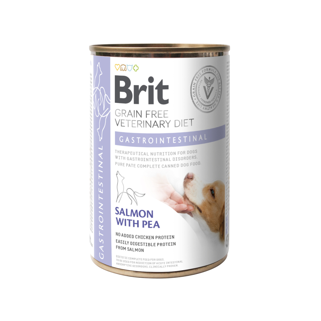 Консерви для собак Brit GF VetDiets Dog Gastrointestinal 400 г (8595602536153) - зображення 1